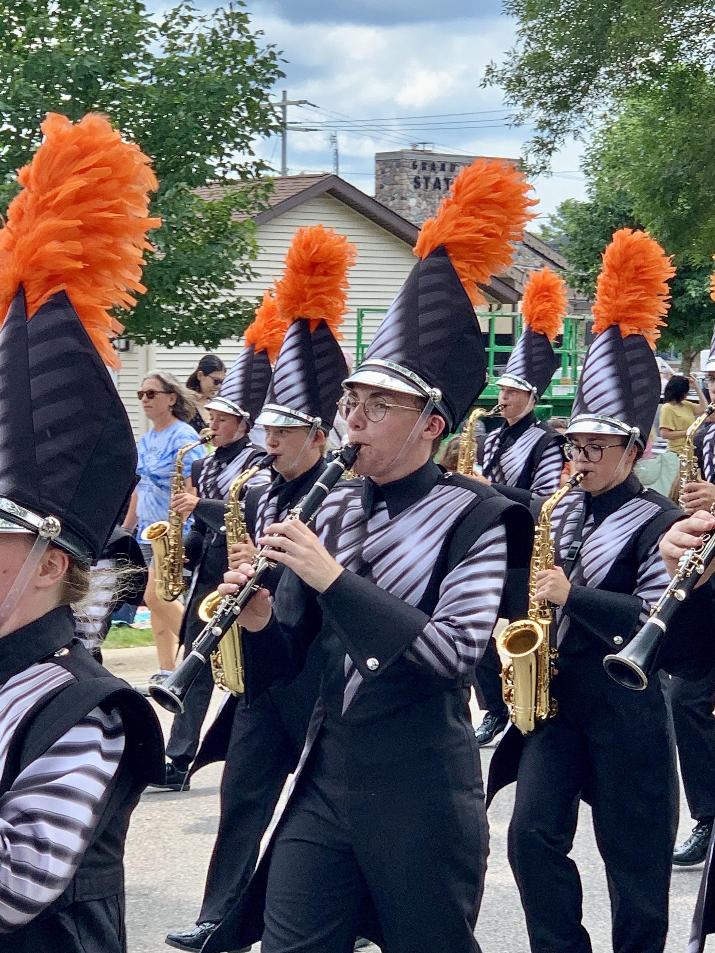 GR Marching Band 2024 Tall Timber Days Parade 1