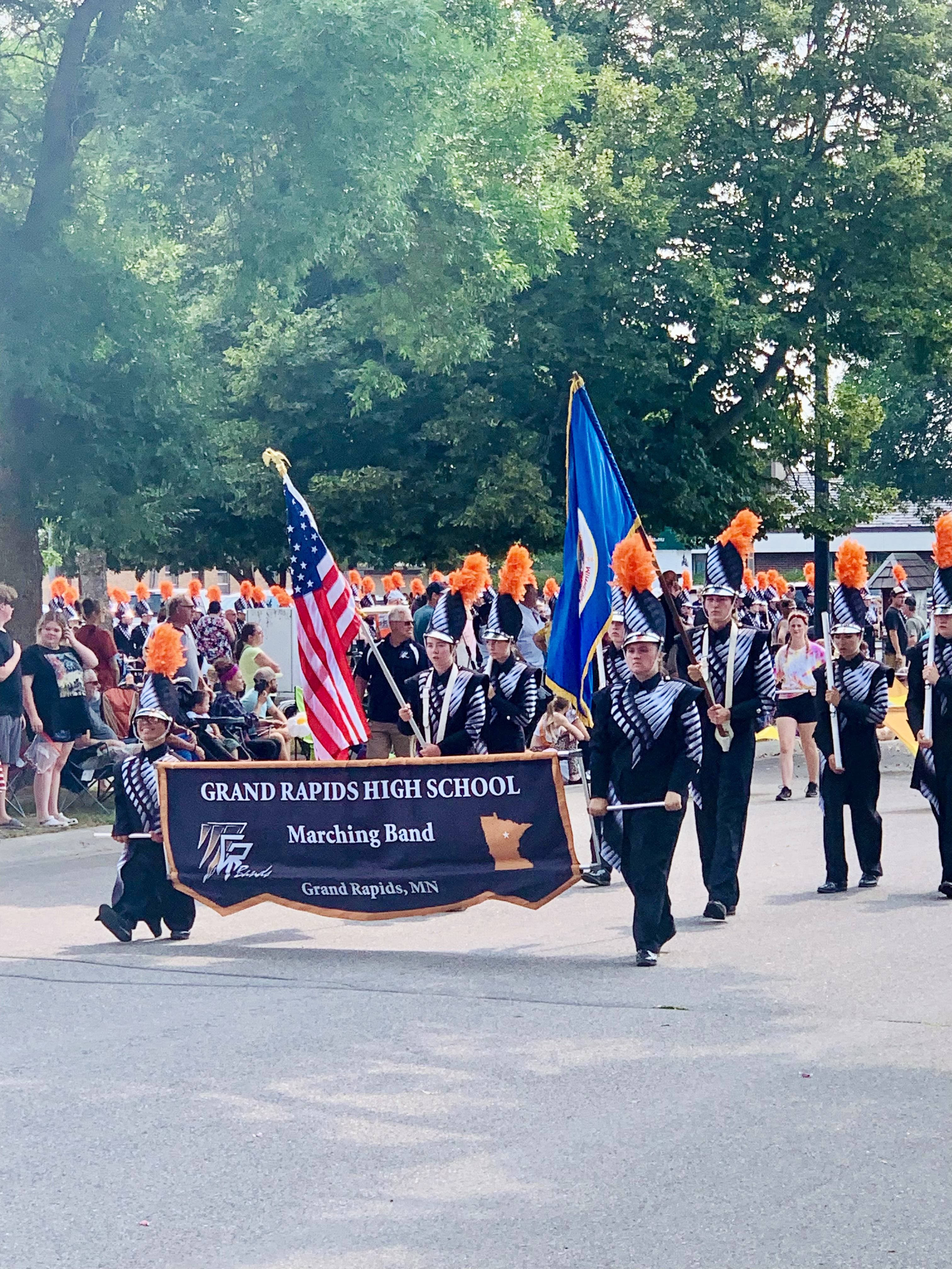 GR Marching Band 2023 Tall Timber Days Parade 1